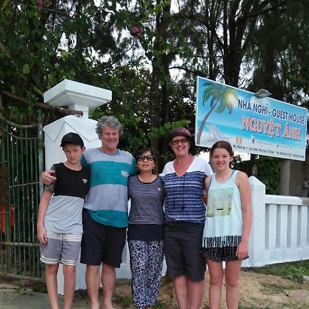 Nguyet Anh Guesthouse Lang Co Exterior foto