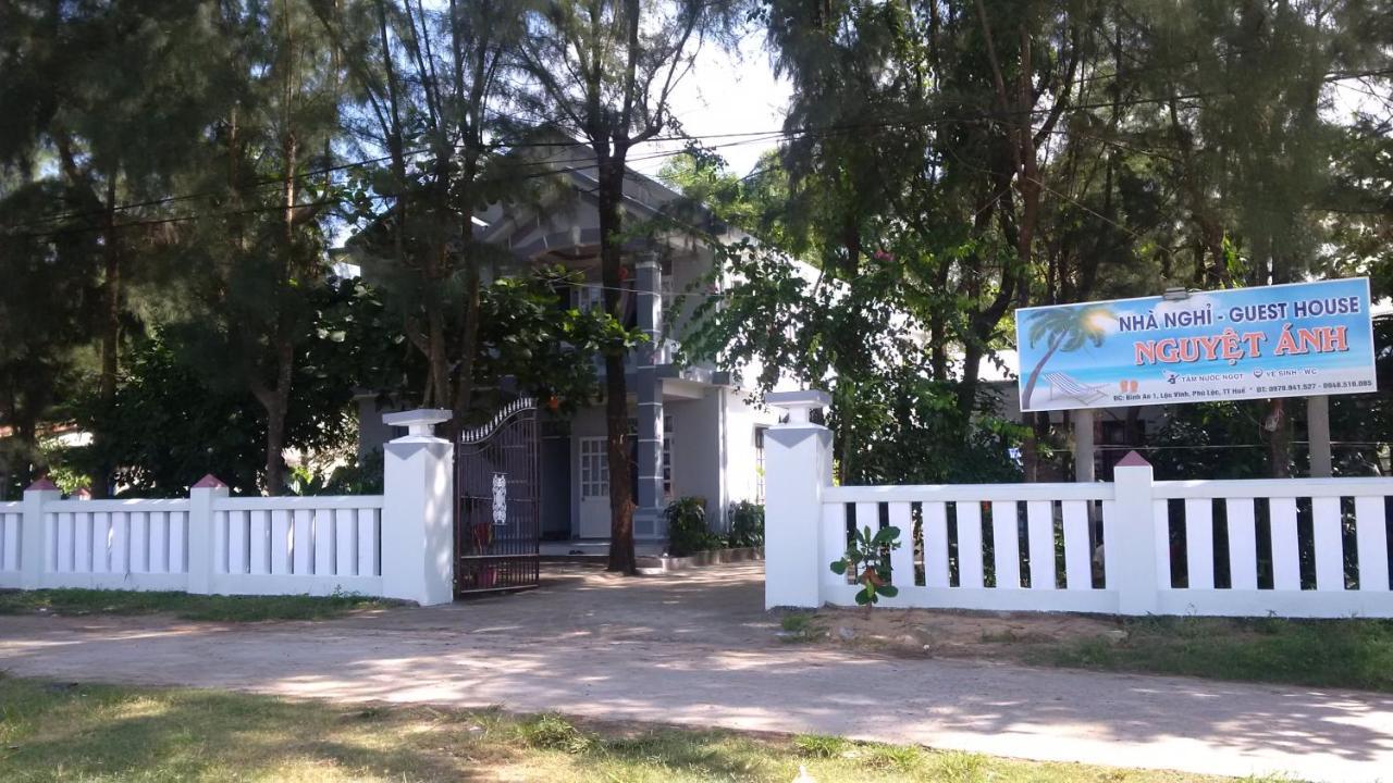Nguyet Anh Guesthouse Lang Co Exterior foto